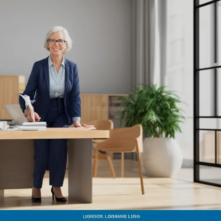Legal consultation with senior client and advisor